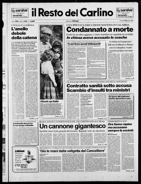 Il Resto del Carlino : giornale dell'Emilia